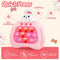 Ueghz Easter Bunny Fidget Toy,Easter Basket Stuffers Quick Fast Puzzle Push Game Pop Light up Fidget Toy,Easter Egg