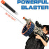 Electric Automatic Toy, JakMean Toy Blaster with 30 Dart Clips and 100 Foam Darts for Outdoor Shooting Games