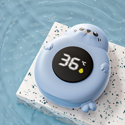 TARSHYRY Swimming Baby Bath Thermometer Cartoon Seal LED Digital Water Temperature Thermometer Toy for Infant Toddler