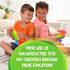 only U Set, Set 4 Pack Dinosaur Pop Fidget Toys Silicone Rainbow Dinosaur Popper Fidget for Children, Sensory Squeeze