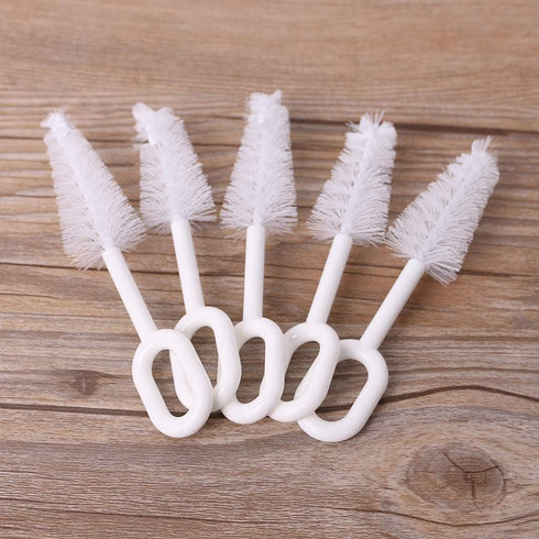 KRTYDBFZ Set 5 of Rotary Nipple Brush Milk Bottle Straw Brushes Practical Brush Kit Dies for Card Making All Brands