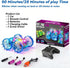 2.4GHz 4WD 6 7 8 9 10 LODBY Amphibious Remote Control Car for Boys, RC Boat Monster Truck with LED Lights, All Terrain