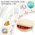 Bulyoou Small Diaper Bag Tote, Multifunction Bag with Silicone Pacifier Holder Case Travel Crossbody Handbag