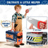3 4 5 6 7 8, Playset, Set, 3-5 Kids Tool Bench with Electric Drill and Power Miter Saw, Construction Workbench Toys