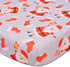 Christmas Crib Sheet, Fitted Crib Sheet with Santa Claus, Christmas Stocking, Snowflake,