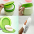 SYBL 1Pcs Baby After-Bath Puff Box Body Talcum Powder Box Case Container Dispenser with Sifter and Powder Puff