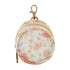 PYBUG Watercolor Flowers Round Pacifier Storage Case, Polyester & TPU Lined with Hook