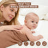 Ease Cubs 3-Pack 100% Series,32" 32") Muslin Hooded Baby Towels, Cotton, Ultra-Soft & Absorbent Baby Bath Towels