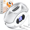 JUNZUP Electric Nail Clipper, Electric Nail Clippers for Seniors with LED Light, 2-in-1