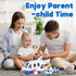 PLAY Airplane Toy for Kids, Toddler Travel Plane Toys 2+ Years Old, Musical Toy Airplane with Lights, Small Figures &