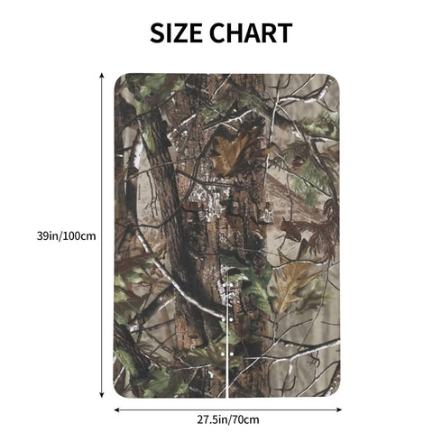 Zhbvncp Hunting Camouflage Tree Baby Car Seat Cover & Breastfeeding Nursing Cover - Breathable Stretch Fabric Multi-Use