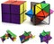 Star Cube Magic Cube Set, 2 in 1 Yoshimoto Cube for Kids and Adults, Toy for Ages 8-12
