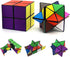 Star Cube Magic Cube Set, 2 in 1 Yoshimoto Cube for Kids and Adults, Toy for Ages 8-12
