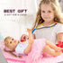7 Set 17-22 Inch PEDOLLTREE Reborn Baby Dolls Clothes Girl Outfit Accessories Pink Tutu Pcs for Reborn Doll Newborn
