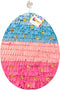 APINATA4U Gender Reveal Easter Egg Pinata with Multicolored Dots 14"x10"x9" Whack Pinata
