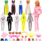 16 Pcs Doll Clothes and Accessories for 11.5 Inch Girl Dolls, Including Sports Suit, Shoes