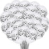 30 Pcs Music Notes Balloons, 12 Inches Latex Balloons for Musical Theme Birthday Party Decorations