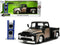 Jada Toys Just Trucks 1:24 1956 Ford F-100 Die-cast Car Black/Brown with