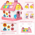Marstone Toys for 1+ Year Old Girl Gifts, 8-in-1 Montessori Toddler Toys House with Learning and Playing, Birthday Gifts