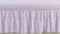 Sweet Jojo Designs Purple Floral Rose Girl Baby Nursery Crib Bed Skirt