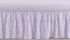 Sweet Jojo Designs Purple Floral Rose Girl Baby Nursery Crib Bed Skirt