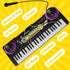 Drmukie 49 3-5 3 4 5 6 Key Piano Keyboard for Kids Music Toys Ages Electronic Keyboards Pianos with Microphone for Year