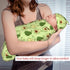 Cute Avocado Newborn Receiving Swaddle Blanket with Hat Set for Boy Girl Infant Shower Gift