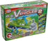 POPULAR PLAYTHINGS Magnetic Mix or Match Vehicles 2 Toy Play Set, 12 Pieces