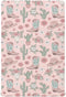 Sinestour Cowgirl Western Cowboy Pink Baby Crib Sheet Soft and Breathable Crib Mattress