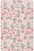 Sinestour Cowgirl Western Cowboy Pink Baby Crib Sheet Soft and Breathable Crib Mattress