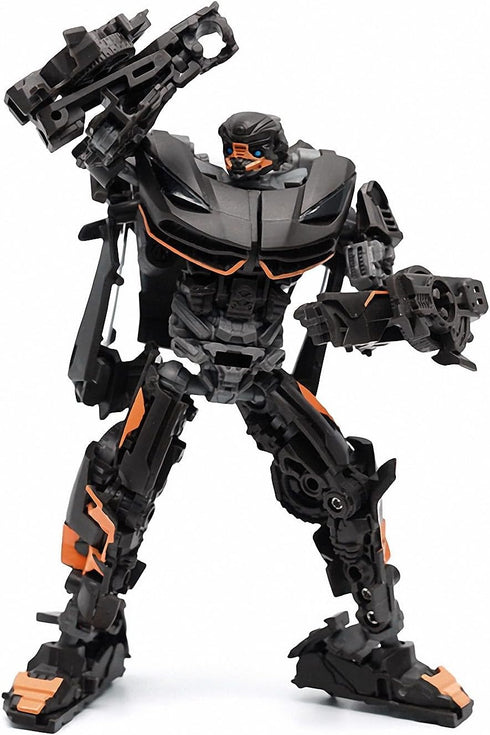 2-in-1 Transforming Robot Car Toy - Action Figure for Kids