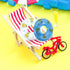 Mini Swimming Ring: Cute Duck Decorative Dollhouse Accessories, Photo Props for Summer Sport Theme Decor