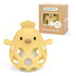 MCGMITT Baby Teething Toys for 3-6 Months, Easy Grasp Silicone Infant Rattle