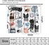 moderw W52xL84in Funny Cats Curtains, Cute Cartoon Cats Baby Bottle Window Treatments Lovely Pets Animals Drapes