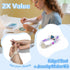 LOOMI 4PCS (6CM/2.93IN) Picking Pads, Seasonal Theme Sensory Fidget Toys Pads - Silicone Skin Picking Relief
