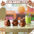 24 Meooeck Pcs Capybara Stress Balls for Adults Mini Capybara Stretchy Fidget Ball Fake Animal Squeeze Balls for Easter