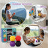 3+ Quiet Sensory Fidget Worry Stone for Kids & Adults Silicone Textured Tube Toy for Autism, ADHD & Anxiety, Calming