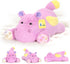 PEACH CAT 23.6 inch 5 lbs Hippo Weighted Stuffed Animals Large Hippopotamus
