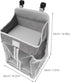 Toddmomy Large Hanging Storage Bag and Diaper Organizer for Nursery Breathable Mesh Crib Hanging Caddy with Multiple