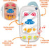 Baby Selfie Toy Phone with Easy-Press Buttons & Light-up Mirror, Musical Toys for 9+ Month Old Baby
