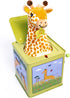 Vintage Tin Toy Giraffe Jack in The Box, Jack Rabbit Creations Small Toy
