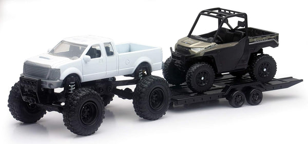 NewRay New-Ray Toys 4 X 4 Pick up Truck and Polaris Ranger (Vehicle