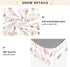 miaozhen 1 Pack 52x28 Cotton Baby Crib Sheets Soft Comfy Animal Cartoon Blush Color Stripe Toddler Mattress Sheet