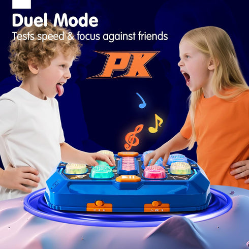 5-7 3 4 5 6 7 hahaland Toys for Ages - Interactive Whack A Game with Sound and Light Stem Montessori Toy for Kids Age