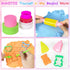 2.2lb Sands,56 3 4 5 6 7 8 Ice Cream Sensory Bin for Girls Kids,Play Sand Art Kit with Color Magic pcs Cake Molds Tools