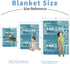 Infant(47"x60") KAINSY Custom Baby Blanket, Baby Personalized Name Blanket for Boys Kids with Double Layer Dotted