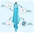 Generic 100% Hooded Baby Bath Towel for New Born, Super Soft, Made with Super Soft and Highly Absorbent Zero Twist