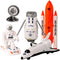 Space Exploration Shuttle Toys, Space Explorer Toy Kit with Signal Receivers, Satellites, Gift for Boys Girls