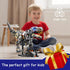 HJPLPXH Set 1268 Mechanical Tyrannosaurus Building Blocks with LED Light & Display Stand, PCS T-Rex Dinosaur Model Kit