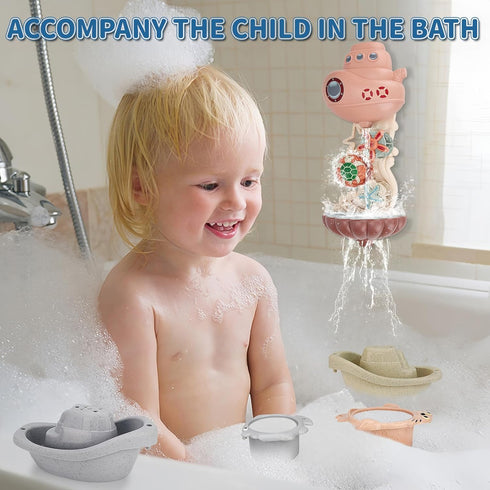 1-3 2-4 Set 6-12M Set Bath Toys for Kids Ages & Toddlers - Infant/Baby for - Bathtub Toys for Boys/Girls - Birthday